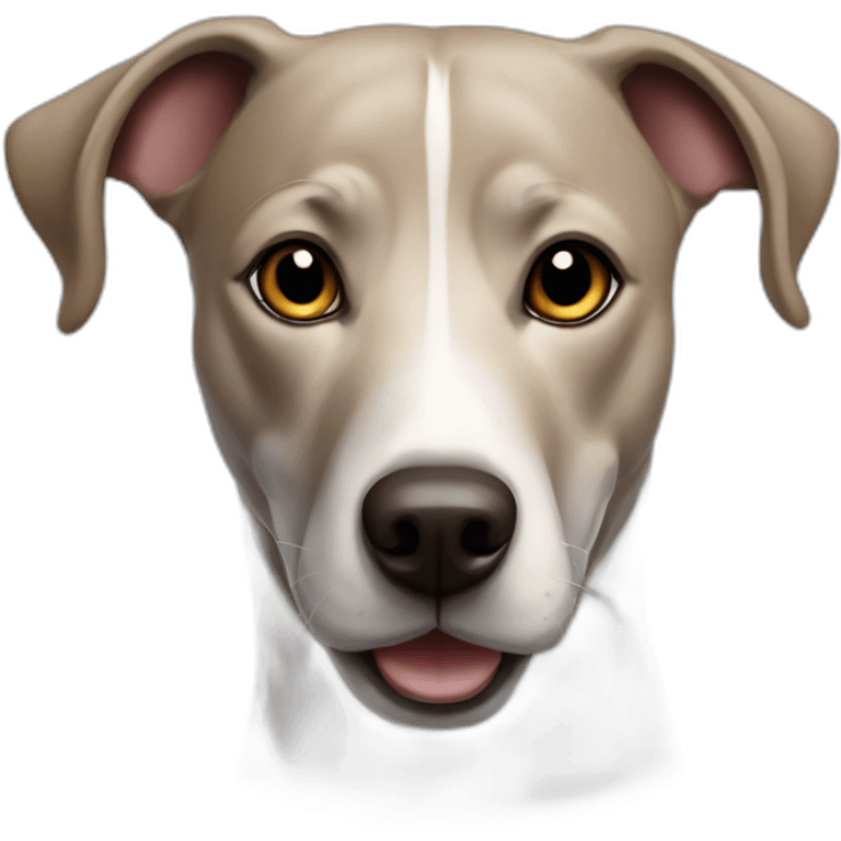 labrador whippet mix dog emoji