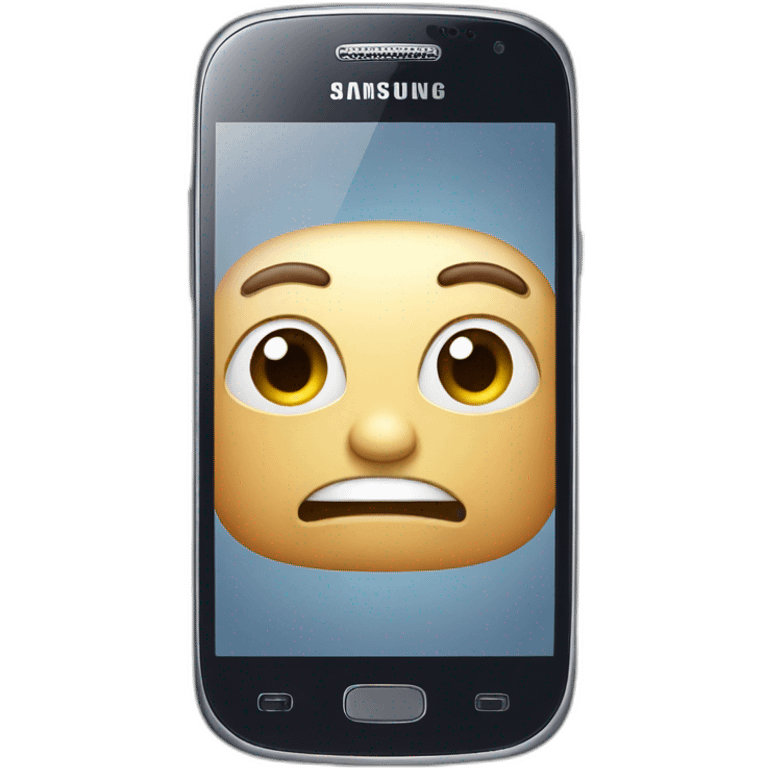 Phone samsung emoji