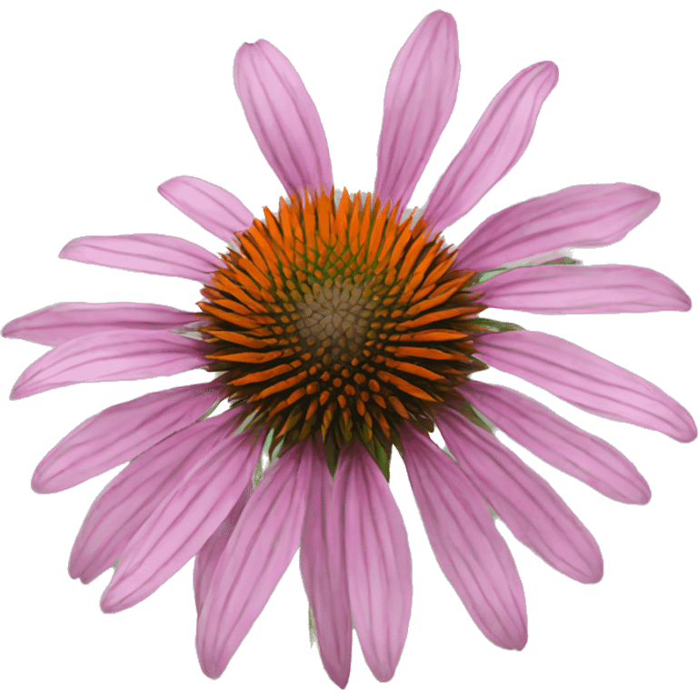 whole echinacea flower emoji