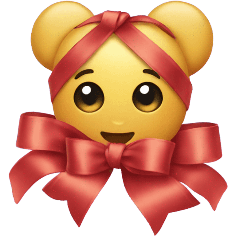 🧸 with a ribbon emoji