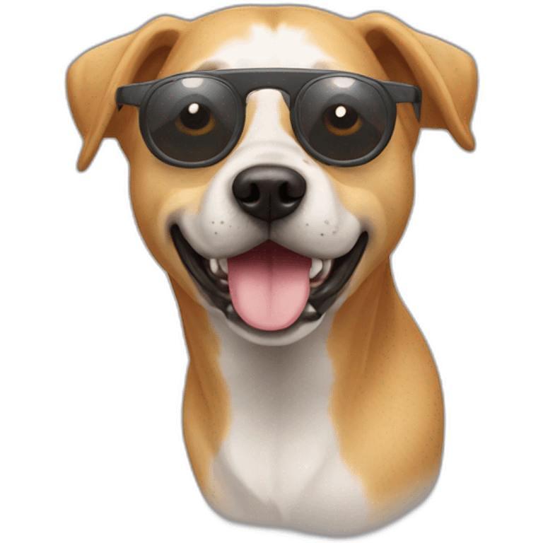 chien lunette de soleil emoji