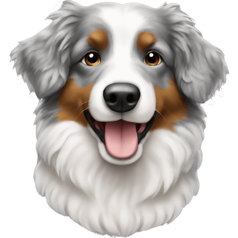 mini Aussie doodle  emoji