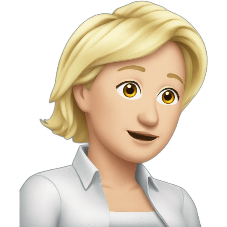 Marin le pen emoji