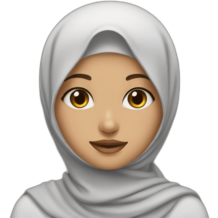 hijab girl emoji