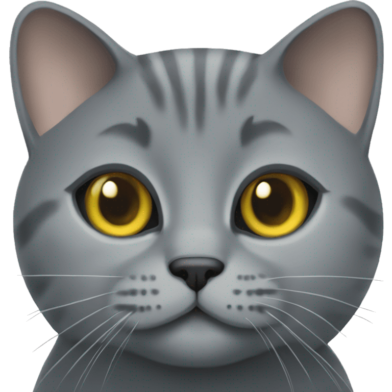 Chartreux cat emoji