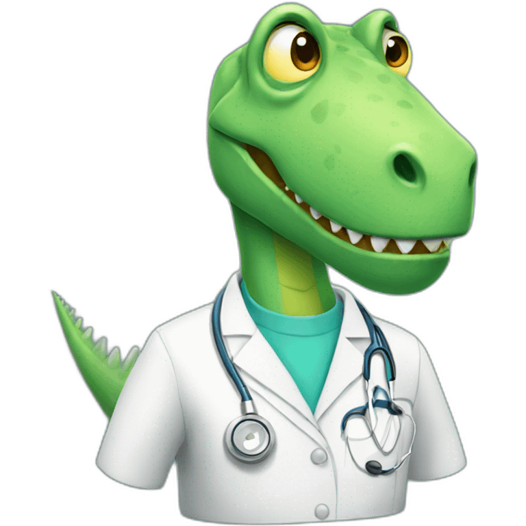 medical-dinosaur emoji