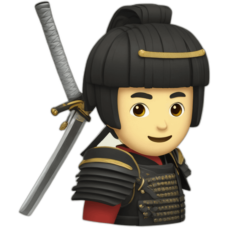 katana samurai napoleon emoji