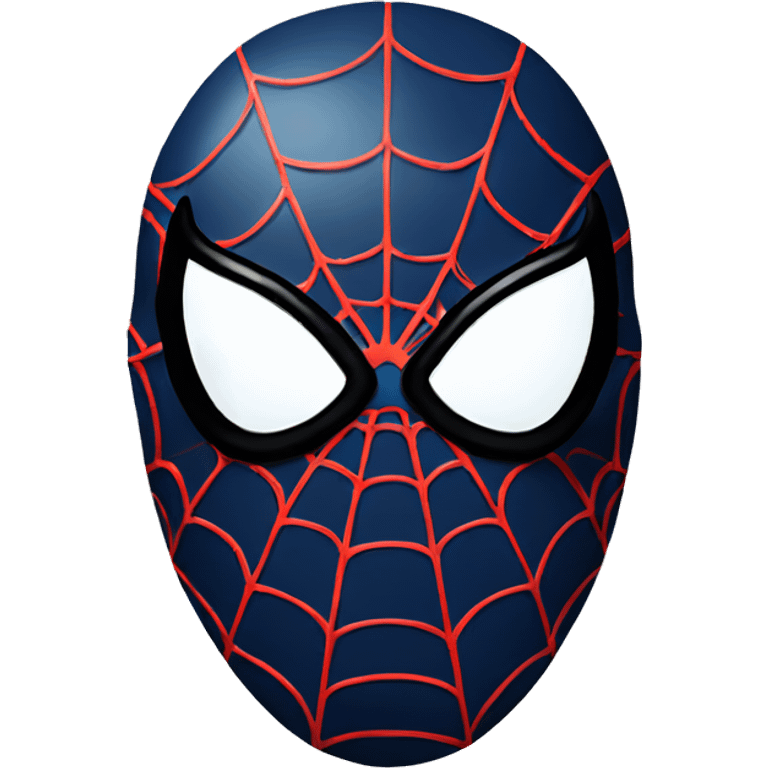 Spiderman mask emoji