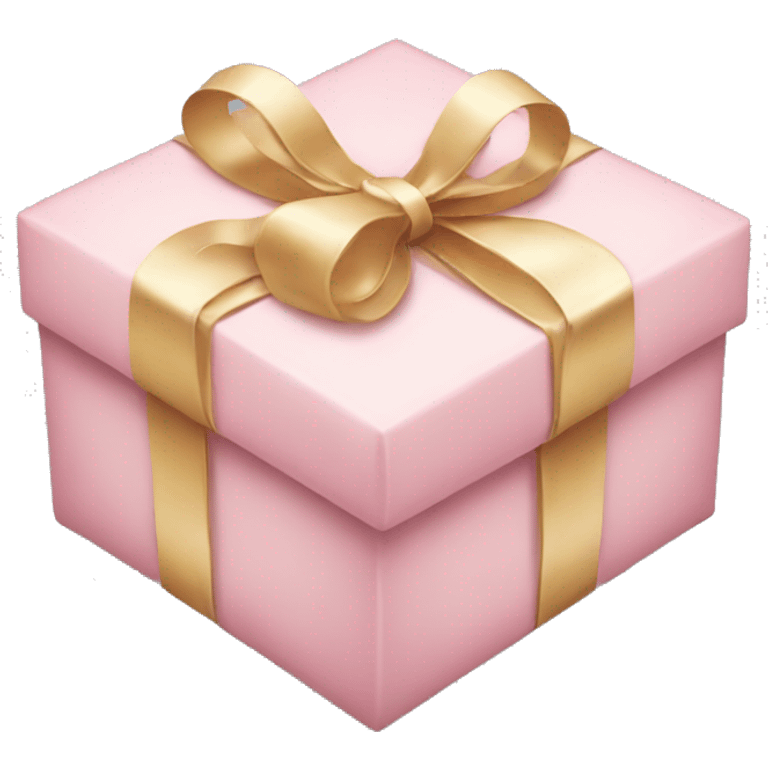 Light pink present emoji