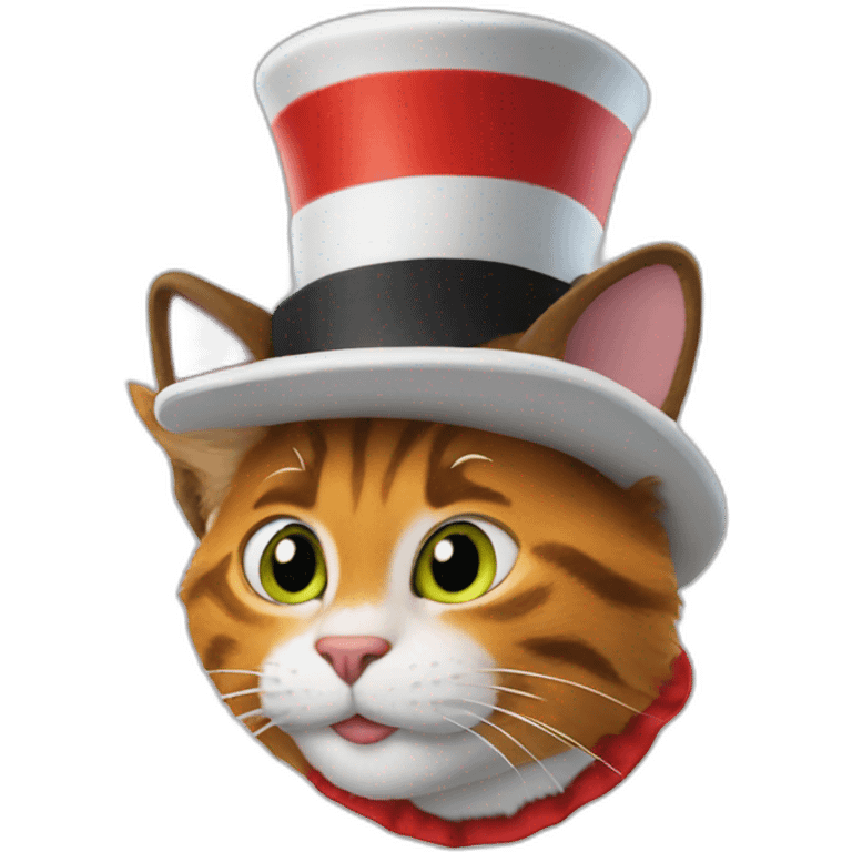 the cat in the hat emoji