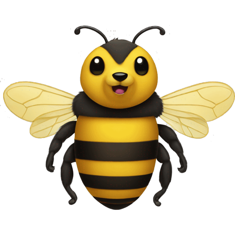 bee bear emoji