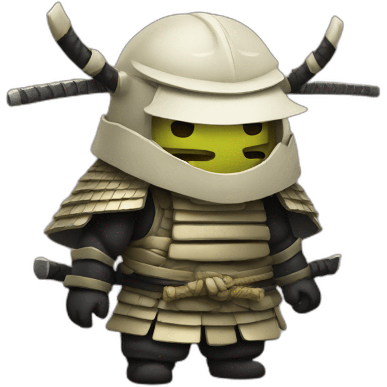 maggot samurai emoji