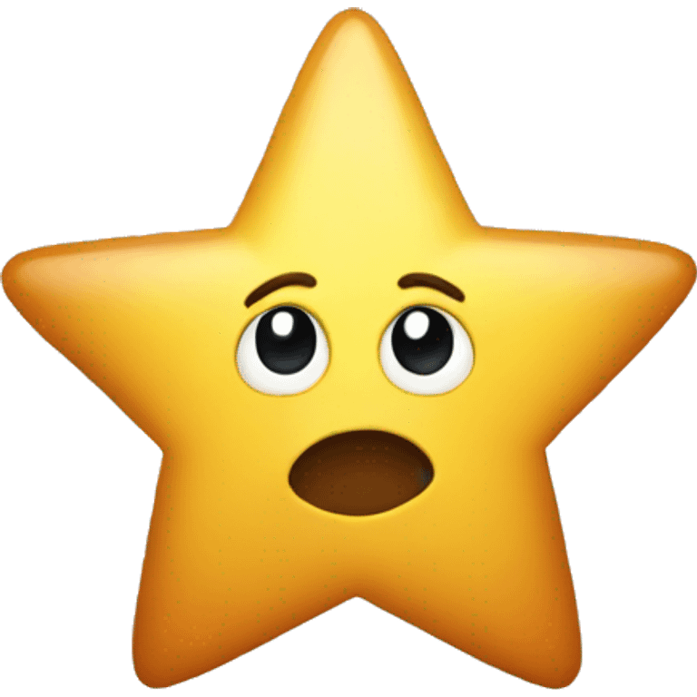 Star with a 1 in it emoji