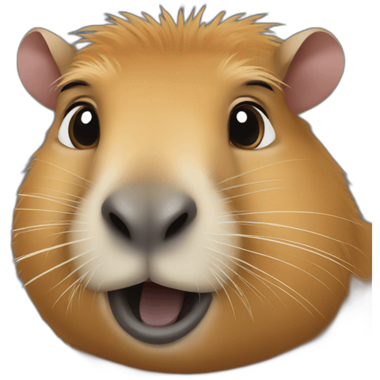 Capybara emoji