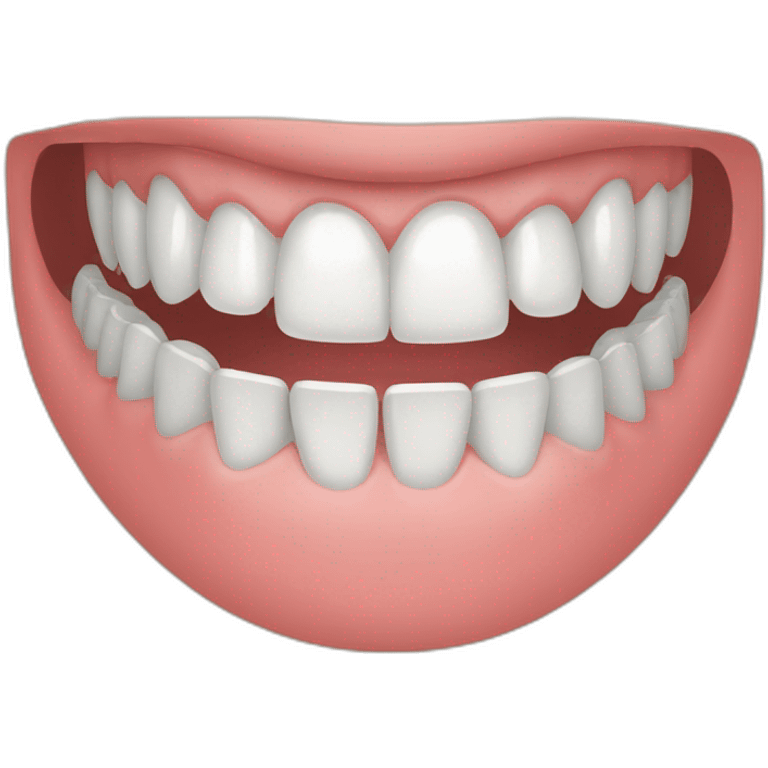 A person with aligners emoji