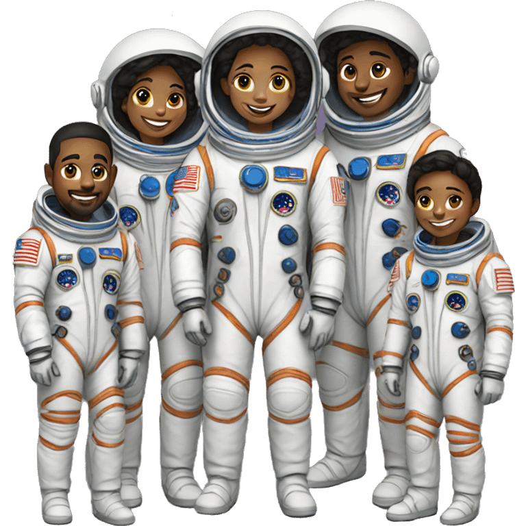 astronaut family emoji