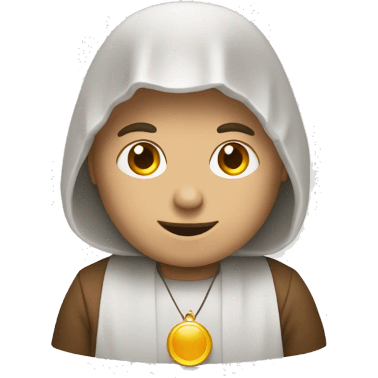 fieles rezando religión emoji