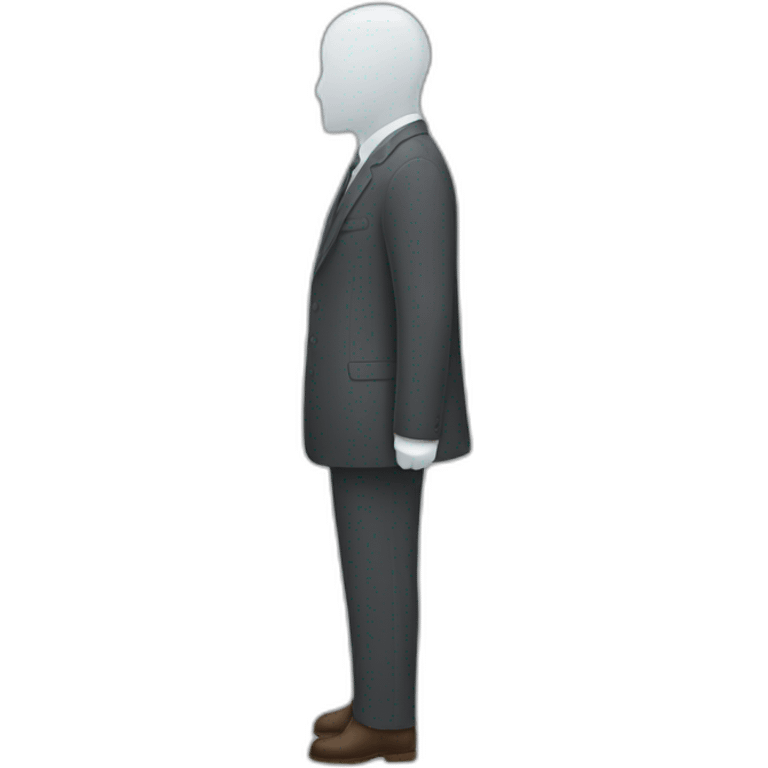 Headless man emoji