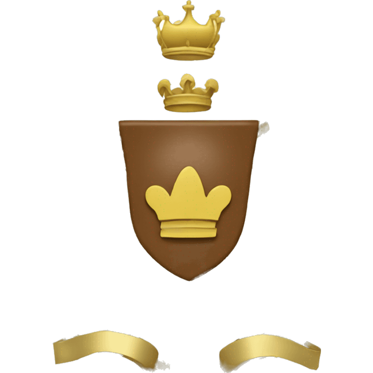 Coat of arms with leafs  emoji