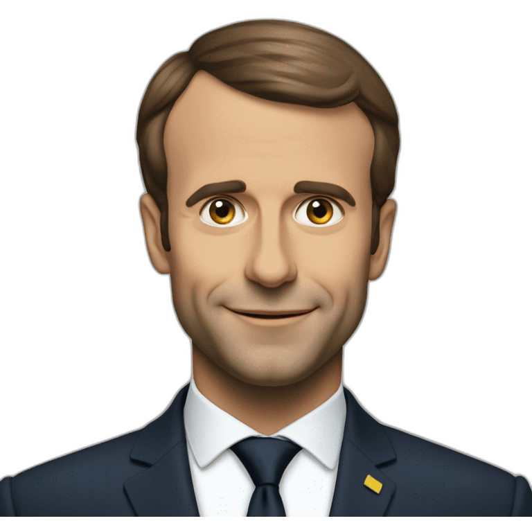 Emanuel Macron emoji