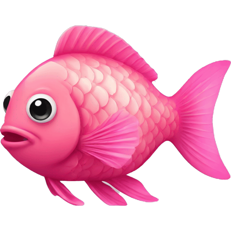 pink fish  emoji