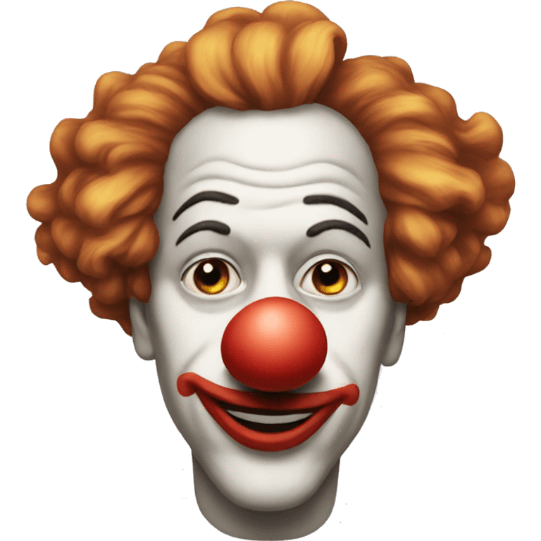 Big nose clown  emoji