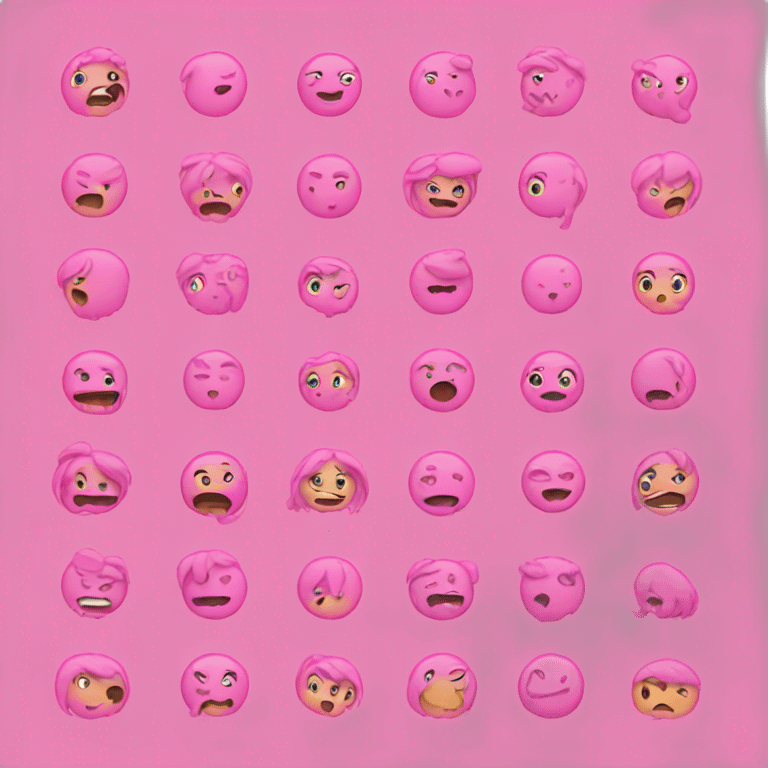 pink world emoji