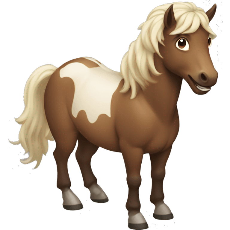 a happy centaur emoji