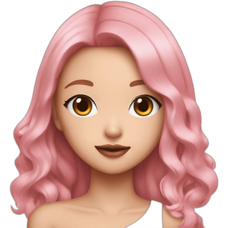 Rosé of blackpink emoji