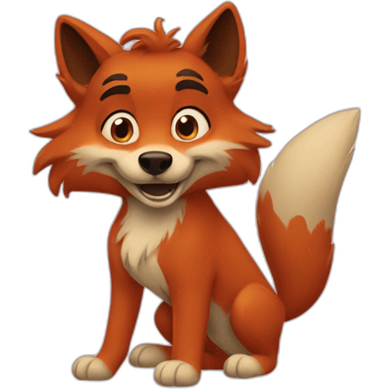 fox and the hound emoji