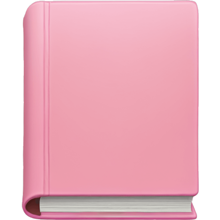 Light pink book emoji