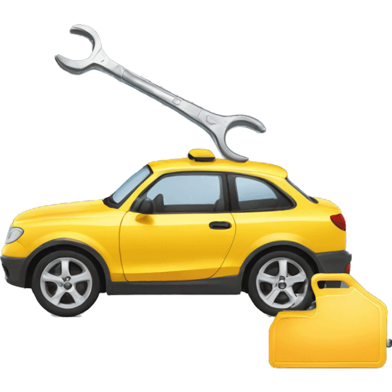 car vehicle repair emoji