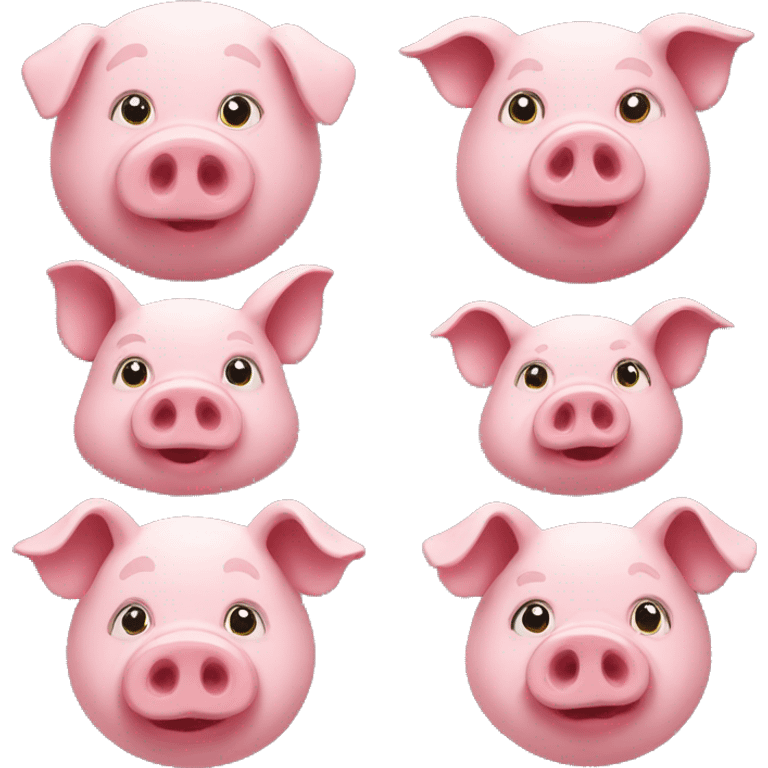 Pig and Piggy emoji