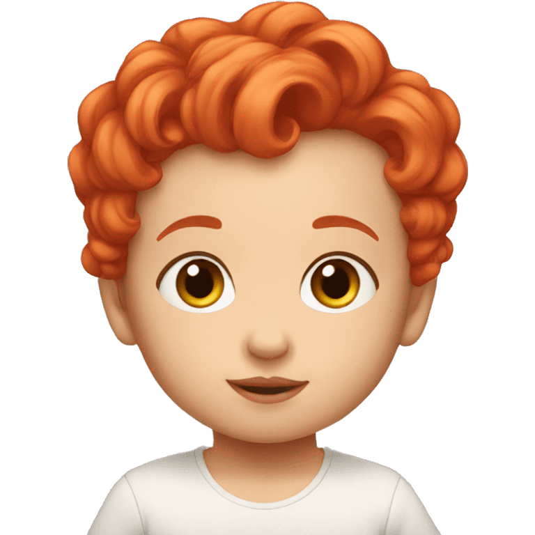 baby red hair emoji