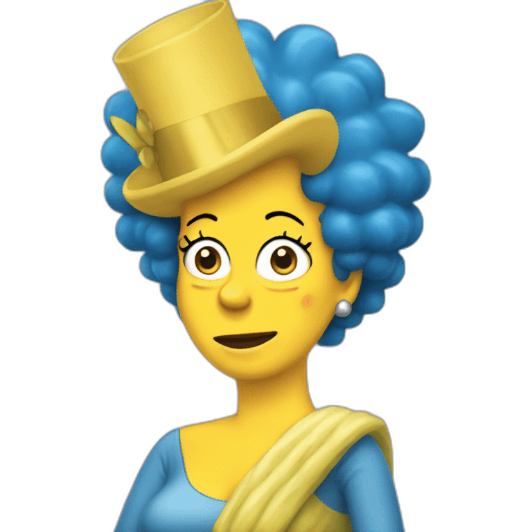 Marge Simpson emoji