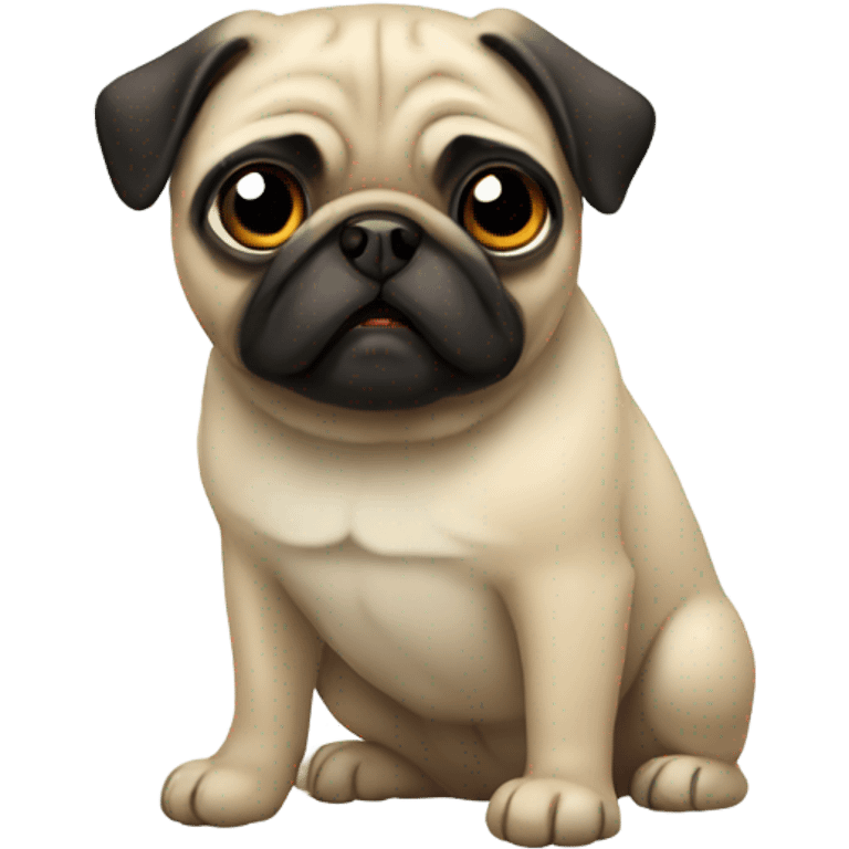 Pug emoji