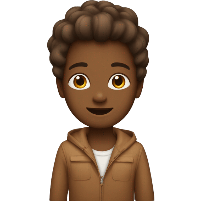 Chivava brown colour emoji