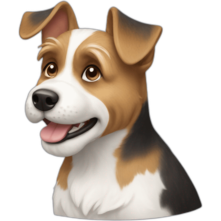 american starforshire terrier emoji