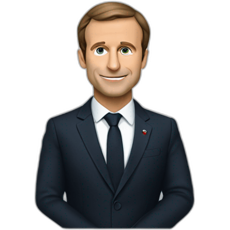 Macron président emoji