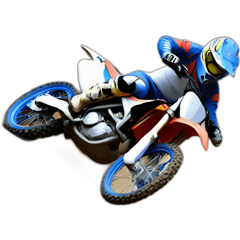 Motocross emoji