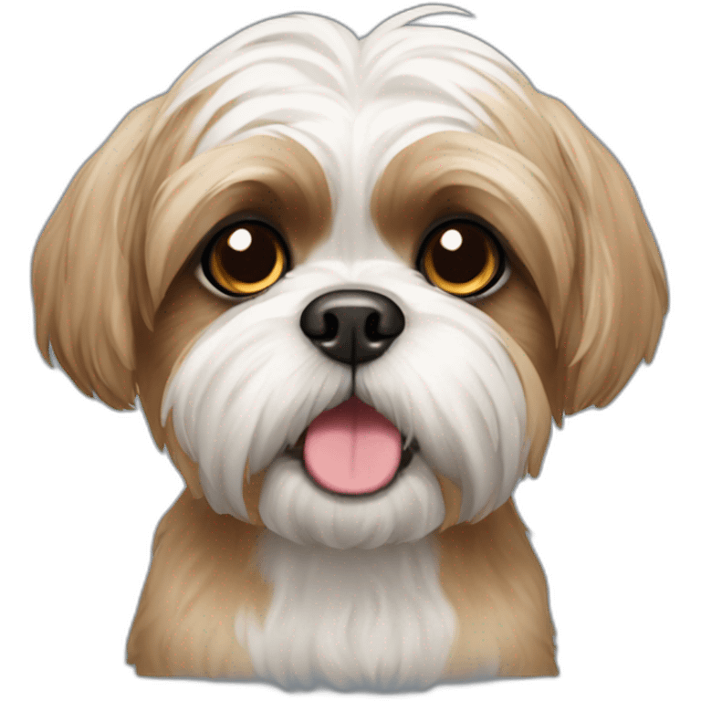 Perro shih tzu emoji