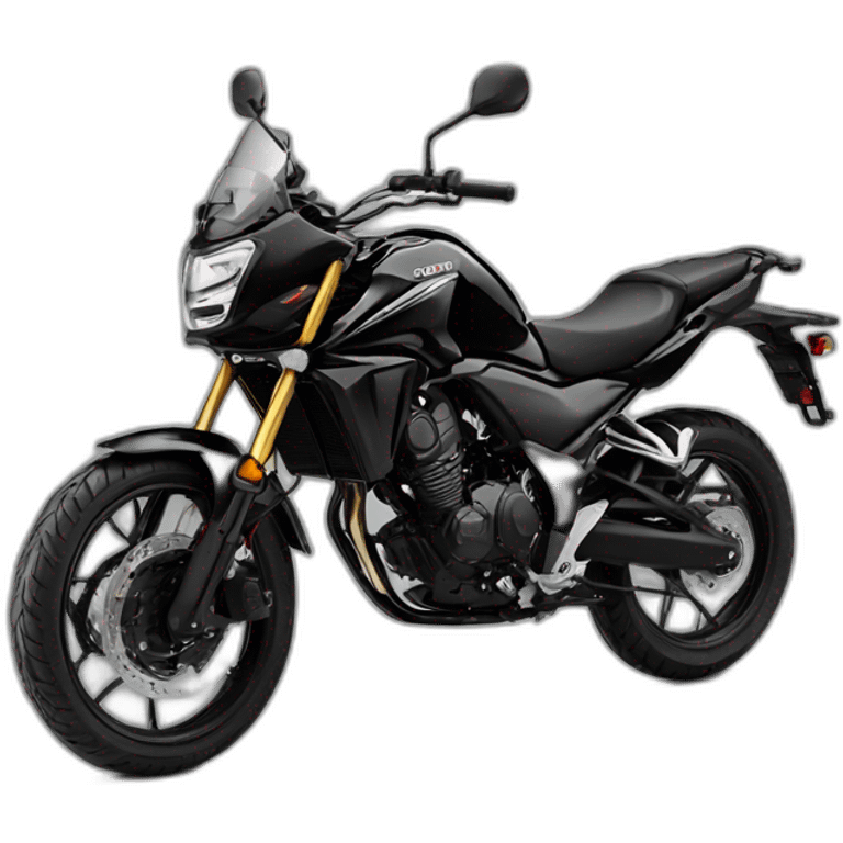 Honda cb500x color black willy emoji