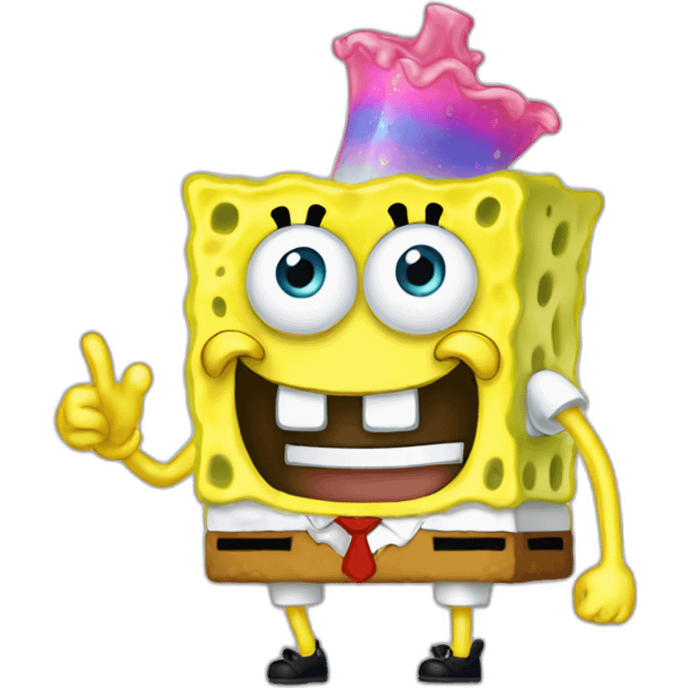 gay spongebob emoji