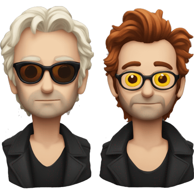 david tennant crowley good omens  emoji