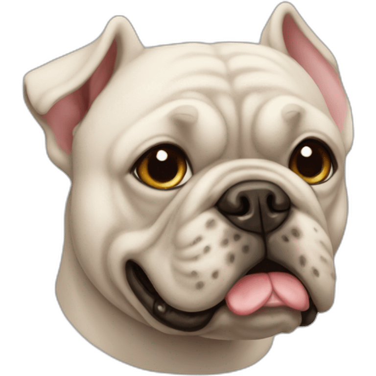 Bouledogue emoji