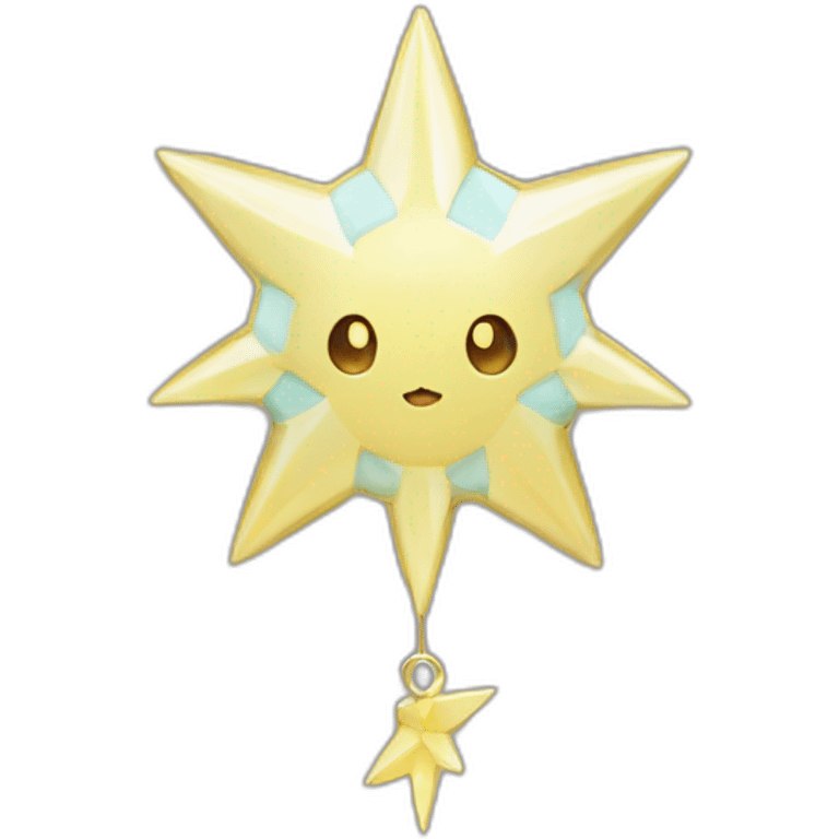 Pokemon Jirachi Badge Winter Slowflake GiftBox 2023 emoji