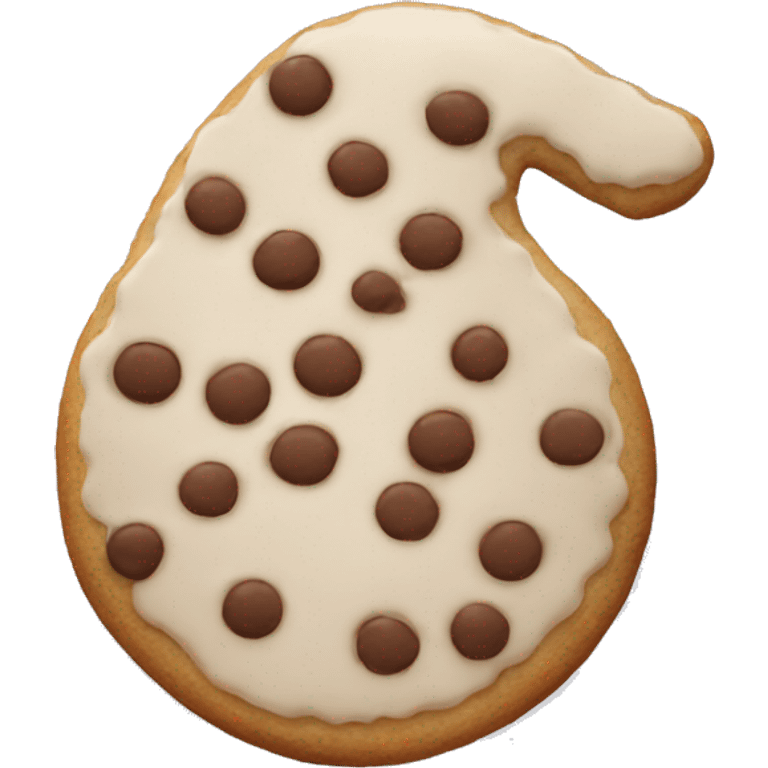 Christmas cookie emoji