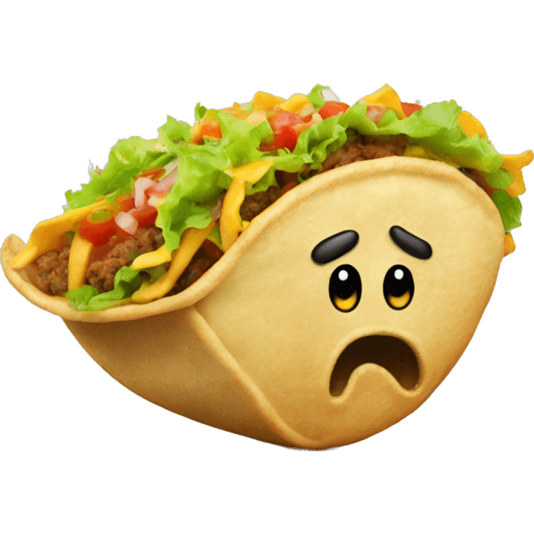 farting taco emoji