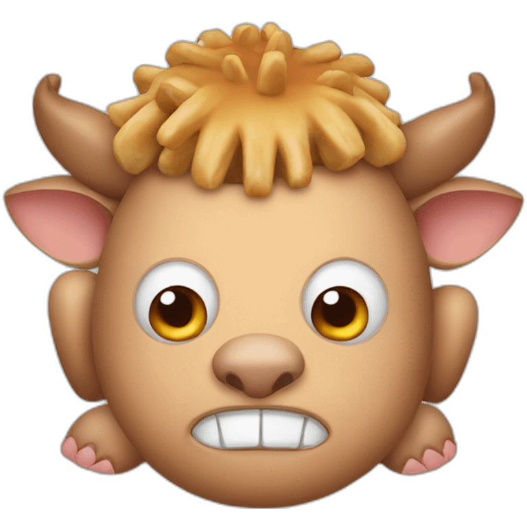 lechon con anteojos emoji