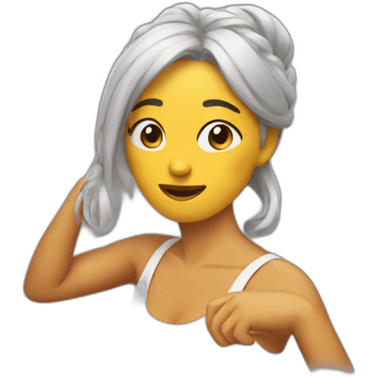 Dab femme emoji